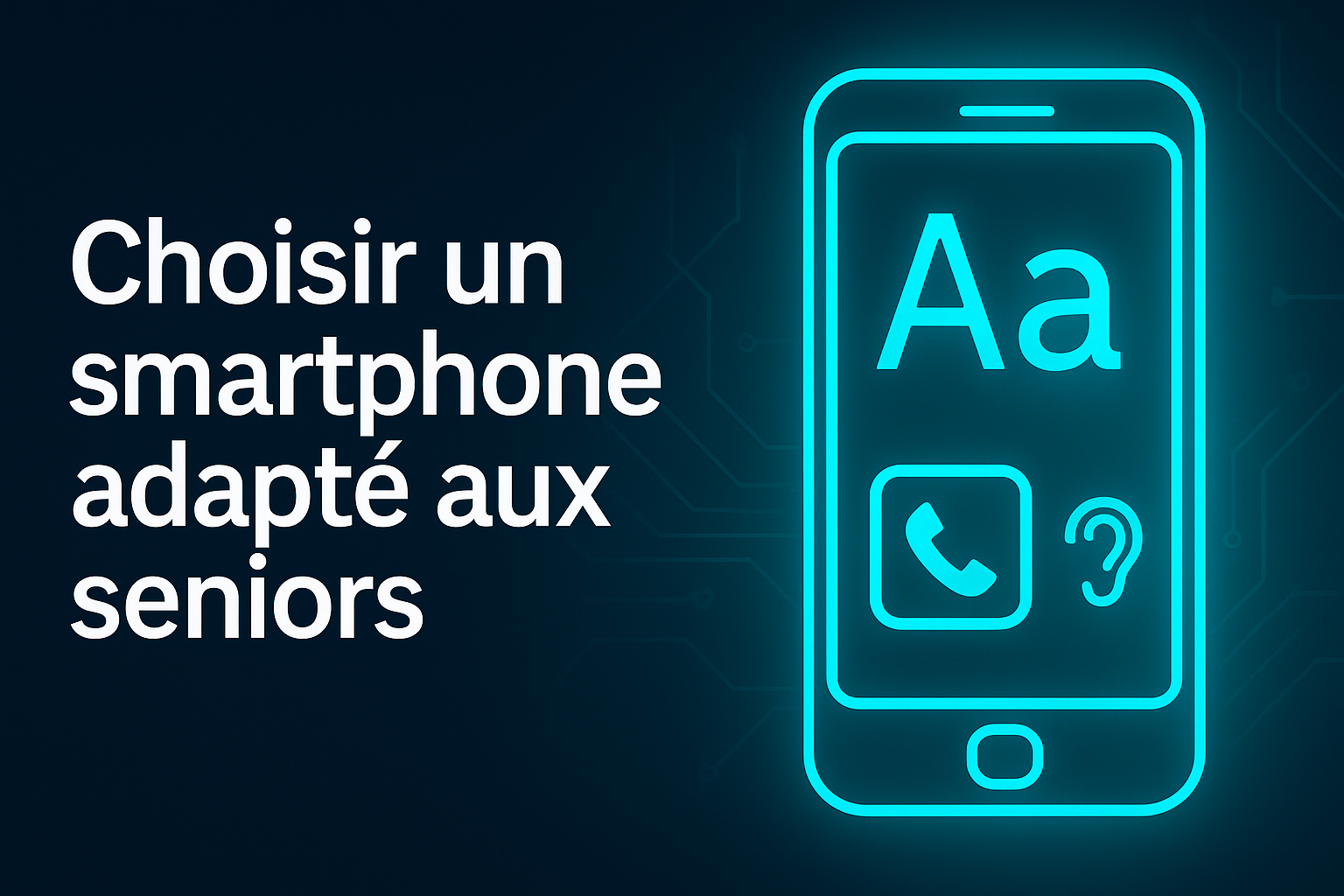 Smartphone pour seniors
